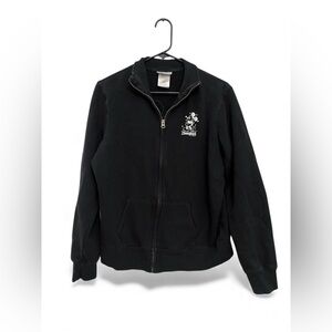 Disneyland Mickey Mouse Feather & Rhinestone‎ Zip-Up Jacket
